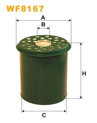 Obrázok Palivový filter WIX FILTERS  WF8167