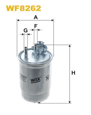 Obrázok Palivový filter WIX FILTERS  WF8262