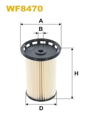 Obrázok Palivový filter WIX FILTERS  WF8470