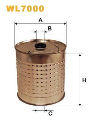 Obrázok Olejový filter WIX FILTERS  WL7000