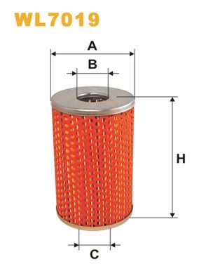 Obrázok Olejový filter WIX FILTERS  WL7019
