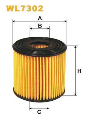 Obrázok Olejový filter WIX FILTERS  WL7302