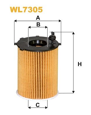 Obrázok Olejový filter WIX FILTERS  WL7305