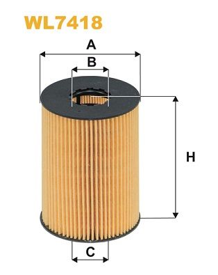 Obrázok Olejový filter WIX FILTERS  WL7418