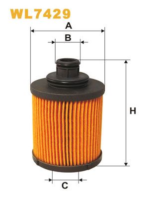 Obrázok Olejový filter WIX FILTERS  WL7429