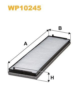 Obrázok Filter vnútorného priestoru WIX FILTERS  WP10245