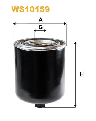 Obrázok Vysúżacie puzdro vzduchu pre pneumatický systém WIX FILTERS  WS10159