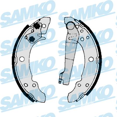 Obrázok Sada brzdových čeľustí SAMKO  80140