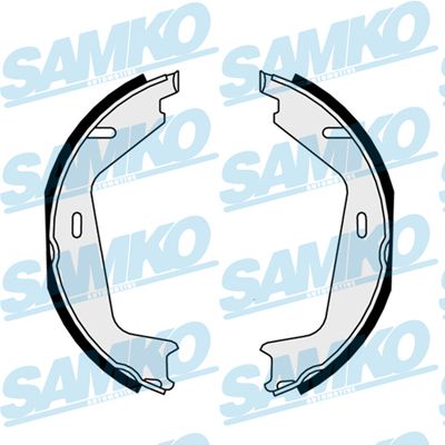Obrázok Sada brzd. čeľustí parkov. brzdy SAMKO  81036