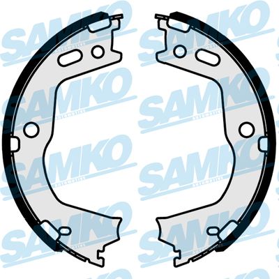 Obrázok Sada brzd. čeľustí parkov. brzdy SAMKO  81046