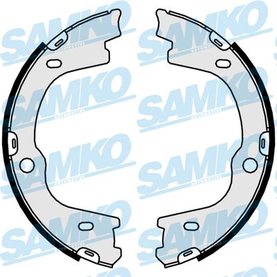 Obrázok Sada brzd. čeľustí parkov. brzdy SAMKO  81057