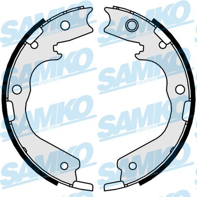 Obrázok Sada brzd. čeľustí parkov. brzdy SAMKO  81078