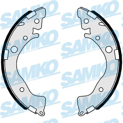 Obrázok Sada brzdových čeľustí SAMKO  81079