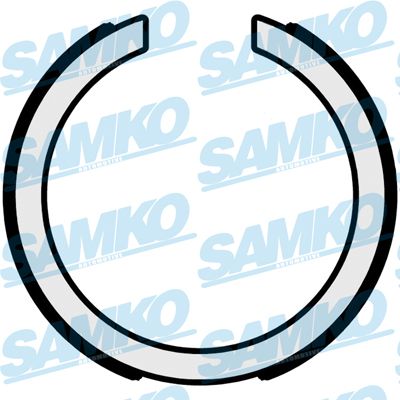 Obrázok Sada brzd. čeľustí parkov. brzdy SAMKO  81095