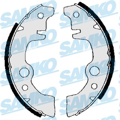 Obrázok Sada brzdových čeľustí SAMKO  83010