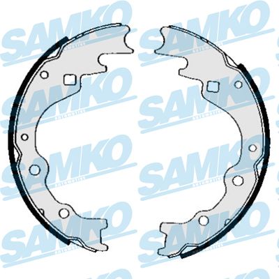 Obrázok Sada brzdových čeľustí SAMKO  85450