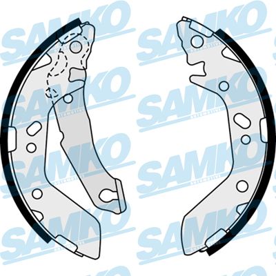 Obrázok Sada brzdových čeľustí SAMKO  88480