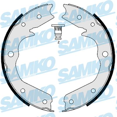 Obrázok Sada brzd. čeľustí parkov. brzdy SAMKO  88970