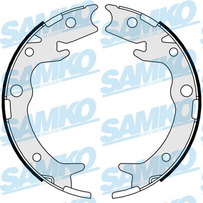 Obrázok Sada brzd. čeľustí parkov. brzdy SAMKO  89790