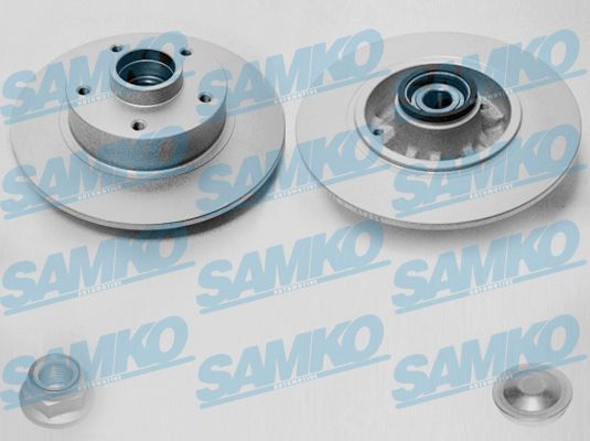 Obrázok Brzdový kotúč SAMKO LPR HUB BRAKE DISC LINE - FULL COATED R1040PRCA