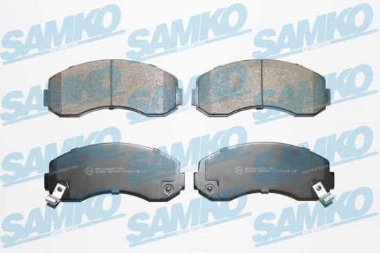 Obrázok Sada brzdových platničiek kotúčovej brzdy SAMKO  5SP1007