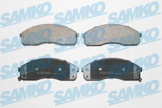 Obrázok Sada brzdových platničiek kotúčovej brzdy SAMKO  5SP1072
