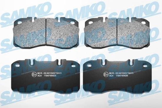Obrázok Sada brzdových platničiek kotúčovej brzdy SAMKO  5SP1164