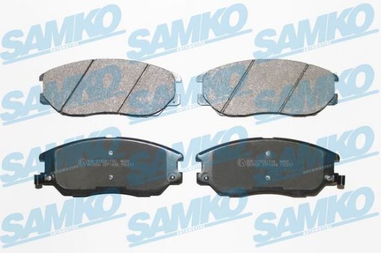 Obrázok Sada brzdových platničiek kotúčovej brzdy SAMKO  5SP1448
