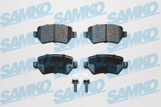 Obrázok Sada brzdových platničiek kotúčovej brzdy SAMKO  5SP1650