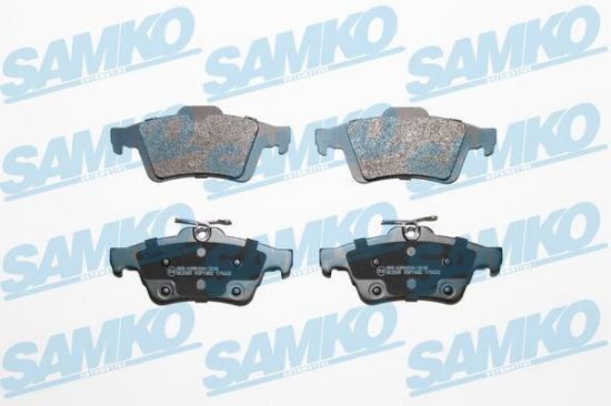 Obrázok Sada brzdových platničiek kotúčovej brzdy SAMKO  5SP1882