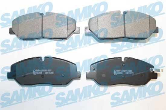 Obrázok Sada brzdových platničiek kotúčovej brzdy SAMKO  5SP2057