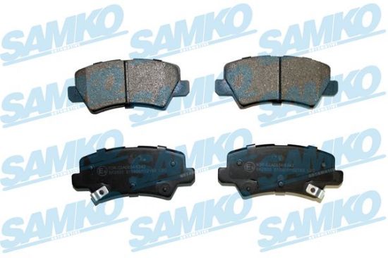Obrázok Sada brzdových platničiek kotúčovej brzdy SAMKO  5SP2182