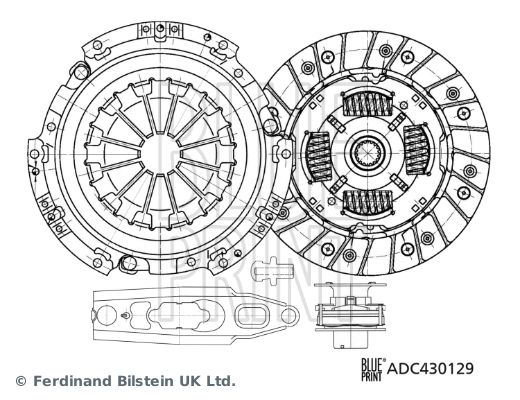 Obrázok Spojková sada BLUE PRINT  ADC430129