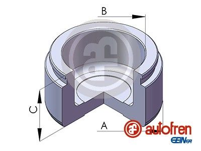 Obrázok Piest brzdového strmeňa AUTOFREN SEINSA  D025106
