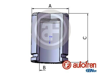 Obrázok Piest brzdového strmeňa AUTOFREN SEINSA  D025317