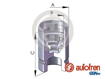 Obrázok Piest brzdového strmeňa AUTOFREN SEINSA  D02589