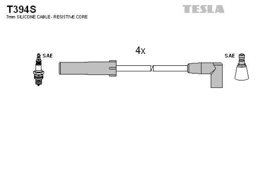 Obrázok Sada zapaľovacích káblov TESLA  T394S