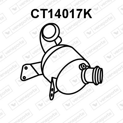Obrázok Katalyzátor VENEPORTE  CT14017K