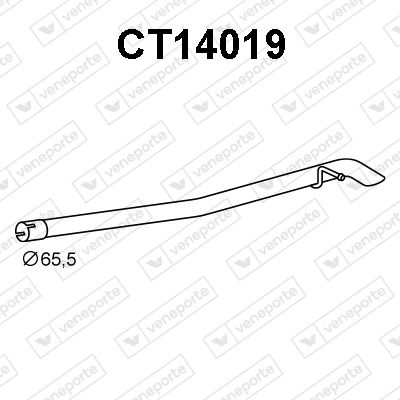 Obrázok Výfukové potrubie VENEPORTE  CT14019