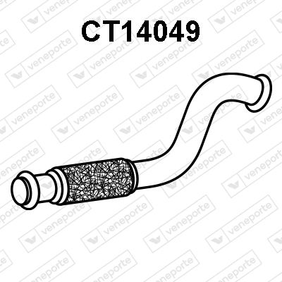 Obrázok Výfukové potrubie VENEPORTE  CT14049