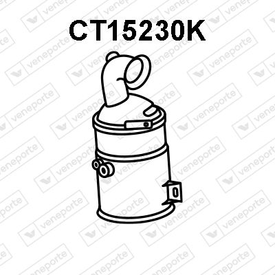 Obrázok Katalyzátor VENEPORTE  CT15230K