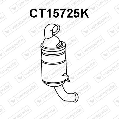Obrázok Katalyzátor VENEPORTE  CT15725K