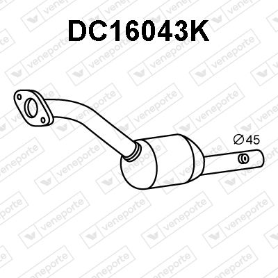 Obrázok Katalyzátor VENEPORTE  DC16043K