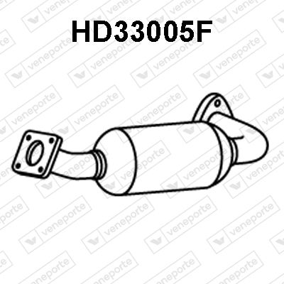 Obrázok Filter sadzí/pevných častíc výfukového systému VENEPORTE  HD33005F