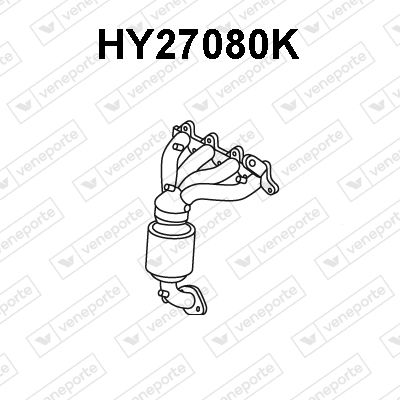 Obrázok Katalyzátor na zbernom potrubí VENEPORTE  HY27080K