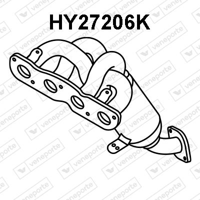 Obrázok Katalyzátor VENEPORTE  HY27206K
