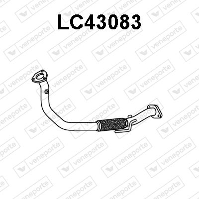 Obrázok Výfukové potrubie VENEPORTE  LC43083
