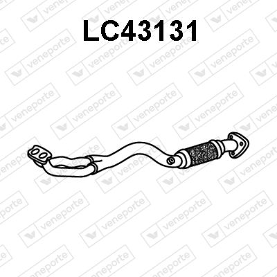 Obrázok Výfukové potrubie VENEPORTE  LC43131