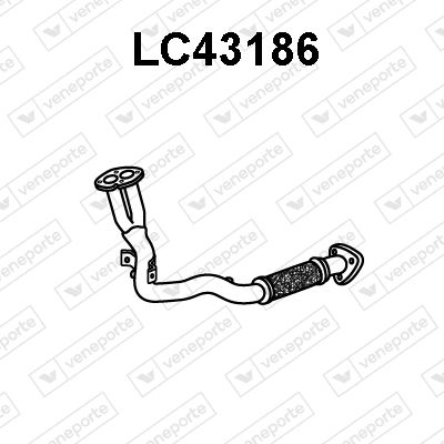 Obrázok Výfukové potrubie VENEPORTE  LC43186