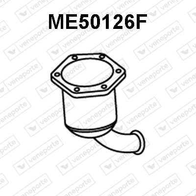 Obrázok Filter sadzí/pevných častíc výfukového systému VENEPORTE  ME50126F